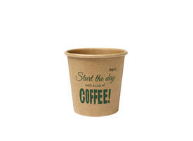Beker IEZZY coffee-to-go 118ml karton 50 stuks