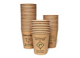 Beker IEZZY coffee-to-go 177ml karton 50 stuks