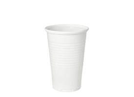 Beker IEZZY 200ml Ø70mm PP 100 stuks wit