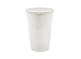 Beker IEZZY 180ml Ø70mm plastic 100 stuks wit