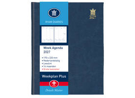 Agenda 2027 Ryam Weekplan Plus Mundior groot letter 7dagen/2pagina's assorti