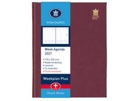 Agenda 2027 Ryam Weekplan Plus Mundior groot letter 7dagen/2pagina's assorti