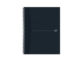 Spiraalblok Oxford Origin A4+ lijn 140 pagina's 90gr zwart