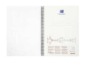 Spiraalblok Oxford My Rec'Up A4 lijn 180 pagina's 80gr assorti