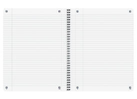Spiraalblok Oxford Origin A4+ ruit 5x5mm 140 pagina's 80gr zwart