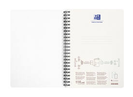 Spiraalblok Oxford My Rec'Up A5 lijn 180 pagina's 80gr assorti