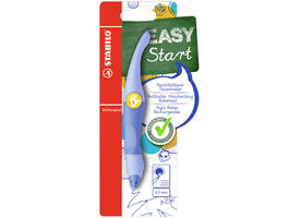 Rollerpen STABILO Easyoriginal  linksh M pastel luchtig blauw blister