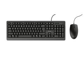 Toetsenbord Trust Primo + muis QWERTY zwart