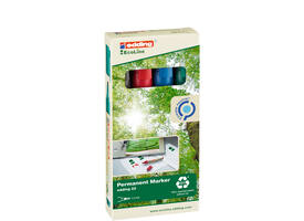 Viltstift edding 22 Ecoline schuin assorti set à 4 stuks