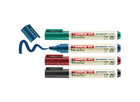 Viltstift edding 22 Ecoline schuin assorti set à 4 stuks