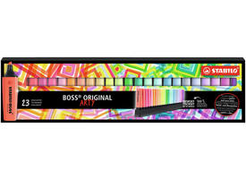 Markeerstift STABILO BOSS Original Arty 70/23 assorti deskset à 23st