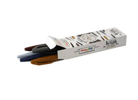 Brushpen Pentel Sign SES15C City Crush assorti 6 stuks