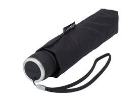 Paraplu miniMAX® opvouwbaar handopening windproof doorsnede 100 cm zwart