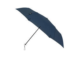 Paraplu Travellight® extreem licht opvouwbaar windproof doorsnede 90 cm donker blauw