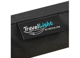 Paraplu Travellight® extreem licht opvouwbaar windproof doorsnede 90 cm donker blauw