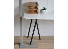 Vloerlamp Unilux Stratus led grijs