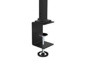 Bureaulamp Unilux Strata led tafelklem zwart