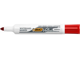 Whiteboardmarker Bic Velleda 1711 rond large rood