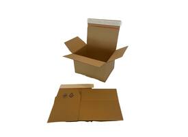 Quickbox IEZZY 400x260x250mm B-golf bruin 10 stuks