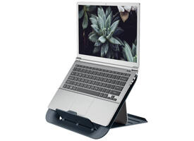Laptopstandaard Leitz Ergo Cosy verstelbaar recyled grijs