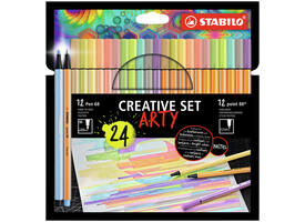 Creative set STABILO 8868/24 Arty assorti etui à 24 stuks