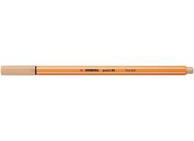 Fineliner STABILO point 88/86 fijn nude