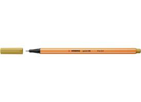 Fineliner STABILO point 88/66 fijn khaki
