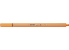 Fineliner STABILO point 88/85 fijn papaya