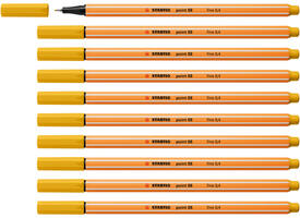 Fineliner STABILO point 88/87 fijn curry