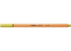 Fineliner STABILO point 88/67 fijn mosterd