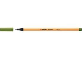 Fineliner STABILO point 88/35 fijn mosgroen
