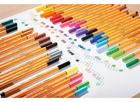 Fineliner STABILO point 88/35 fijn mosgroen