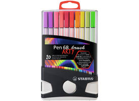 Brushstift STABILO Pen 568/20 Arty assorti set à 20 stuks