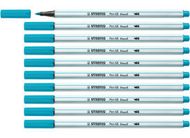 Brushstift STABILO Pen 568/31 lichtblauw