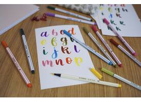 Brushstift STABILO Pen 568/60 pruimenpaars