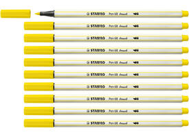 Brushstift STABILO Pen 568/24 citroengeel