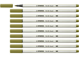 Brushstift STABILO Pen 568/37 moddergroen