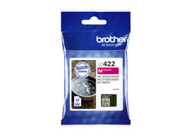 Inktcartridge Brother LC-422M rood