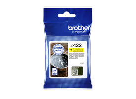 Inktcartridge Brother LC-422Y geel