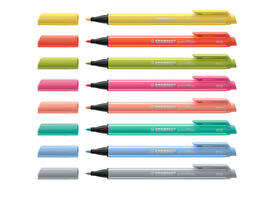 Viltstift STABILO pointMax 488/8 medium assorti pastel etui à 8 stuks