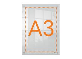 Infobord Nobo Premium Plus A3 acryl wand