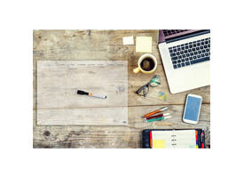 Weekplanner Nobo transparant acryl A4