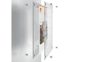 Infobord Nobo Premium Plus A5 acryl wand