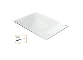 Notitiebord Nobo transparant acryl A4