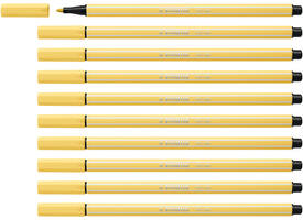 Viltstift STABILO Pen 68/23 medium lichtgeel