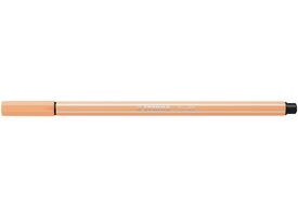 Viltstift STABILO Pen 68/25 medium pastel oranje