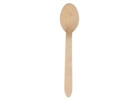 Lepel IEZZY 160mm hout 100stuks
