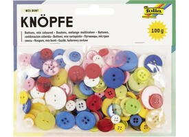Knopen Folia 100 gram assorti