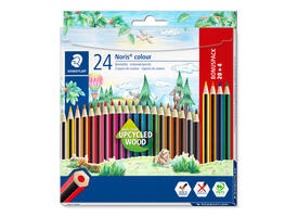 Kleurpotloden Staedtler Noris set à 20+4 kleuren