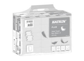 Handdoek Katrin Plus w-vouw 3-laags 203x320mm 25x90 vel wit 61600